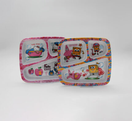 سلف سه خانه متقارن طرح کیتی دو طرح گلسار- کد 219