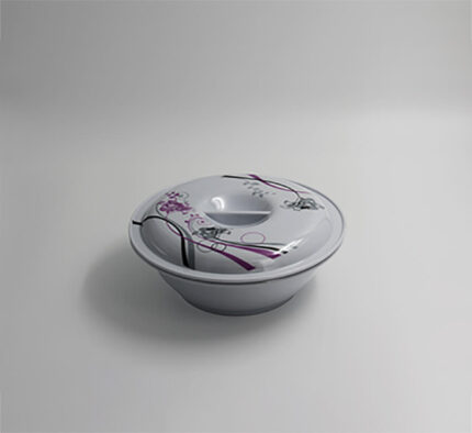 قابلمه درب دار گلسار -کد 604