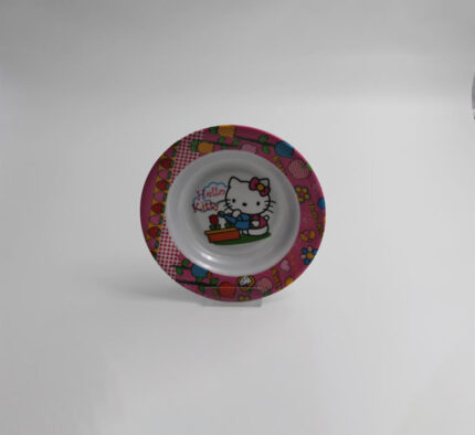 بشقاب گود طرح کیتی گلسار - کد 910