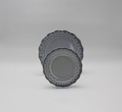 مجموع بشقاب تخت و پیش دستی گلسار